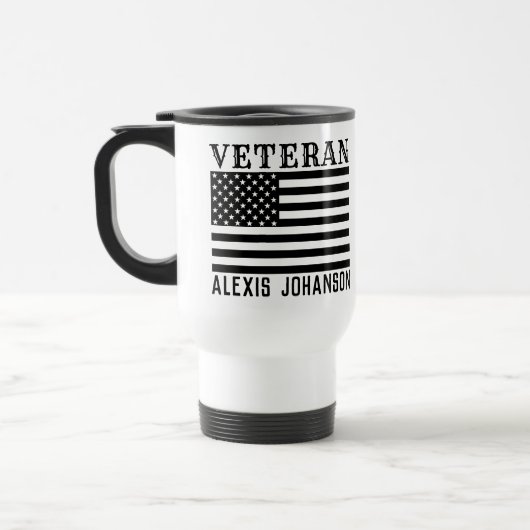 Mug des anciens combattants | Coupe patriotique de (Gauche)