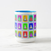 Mug des arbres de Noël (Centre)