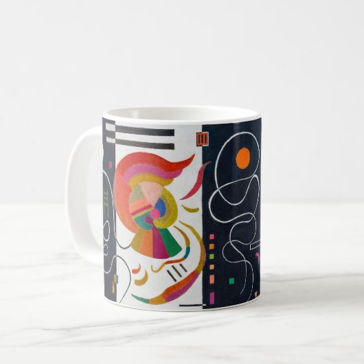 Mug Des bandes, Wassili Kandinsky (Devant gauche)