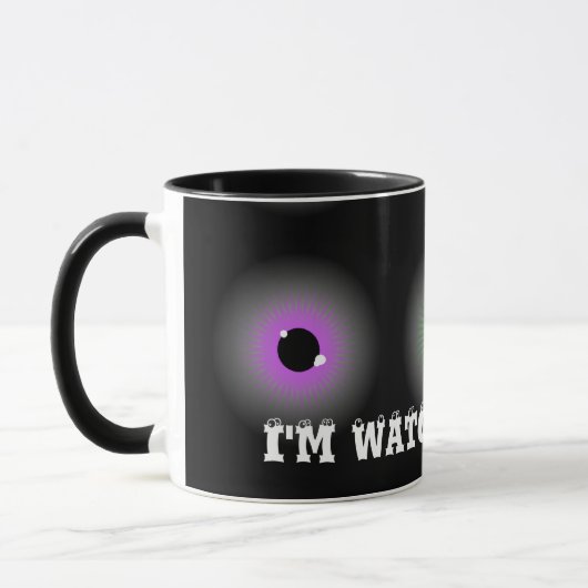 Mug Des boules d'oeil, je VOUS OBSERVE ! (Gauche)