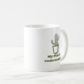 Mug Des cactus verts simples en pot (Devant droit)