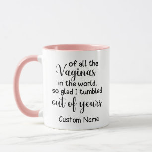 Mug des cadeaux personnalisés drôles pour maman tass