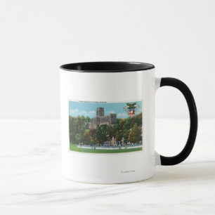 Mug Des cadets défilent sur les terrains de défilé