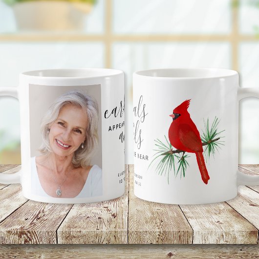 Mug Des cardinaux apparaissent quand les anges sont pr