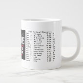 Mug des champions nationaux de Géorgie (Droite)