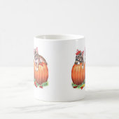 Mug Des chatons en Citrouille pour Halloween (Centre)
