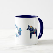 Mug des Chevaux Dala Bleus (Devant droit)