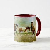 Mug des Chevaux sauvages (Devant droit)