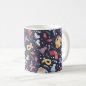 Mug Des choses d'hiver confortables sur un arrière - p (Devant droit)