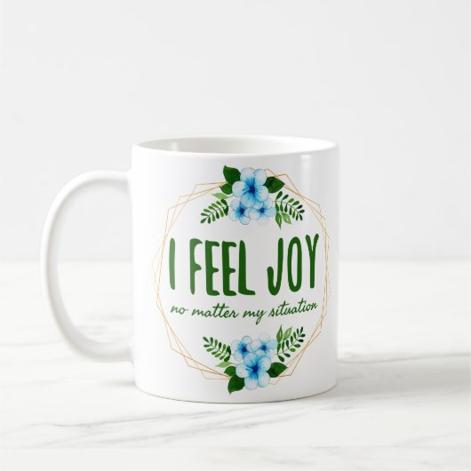 Mug des citations positives et bonnes de vibes pour l' (Gauche)