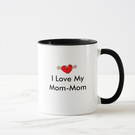 Mug Des Coeur-Baisers, j'aime ma Maman-Maman (Droite)