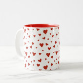 Mug des Coeurs rouges (Devant gauche)
