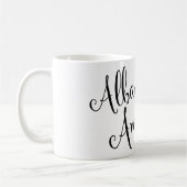 Mug des Coeurs serrés albanais (Gauche)