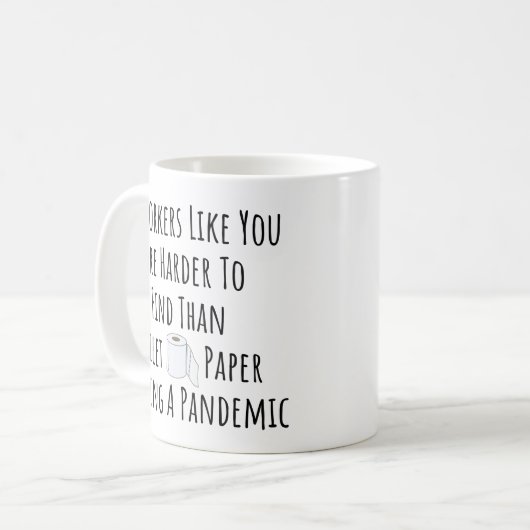 Mug Des Cotravailleurs Comme Vous Sont Plus Difficiles (Devant gauche)