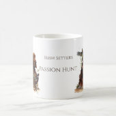 Mug Des couteaux irlandais avec faisans - Chasse à la  (Centre)