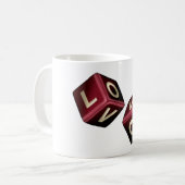 Mug dés de l'amour (Devant gauche)