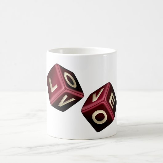 Mug dés de l'amour (Centre)