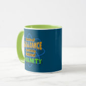 Mug Des éclats de brillance d'Humour de folie (Devant gauche)
