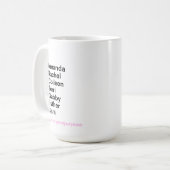 Mug des femmes puissantes à haute visibilité (Devant gauche)