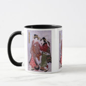 Mug Des femmes sortent pour une promenade dans les mou (Gauche)