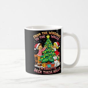 Mug Des fenêtres aux murs décorez ces salles de Noël