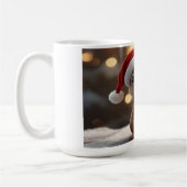 Mug des Fêtes de Noël Écureuil Mignon (Gauche)