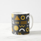 Mug Des figures géométriques de conception motif trans (Devant droit)