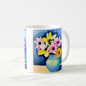 Mug Des fleurs brillantes pour vous (Devant droit)
