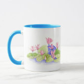 Mug des fleurs d'eau (Gauche)