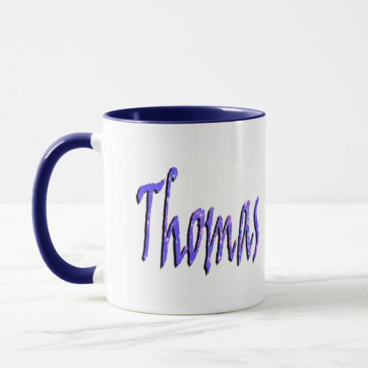 Mug Des Garçons Appelés Thomas, (Gauche)