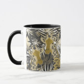 Mug Des girafes dans la forêt nocturne. (Gauche)