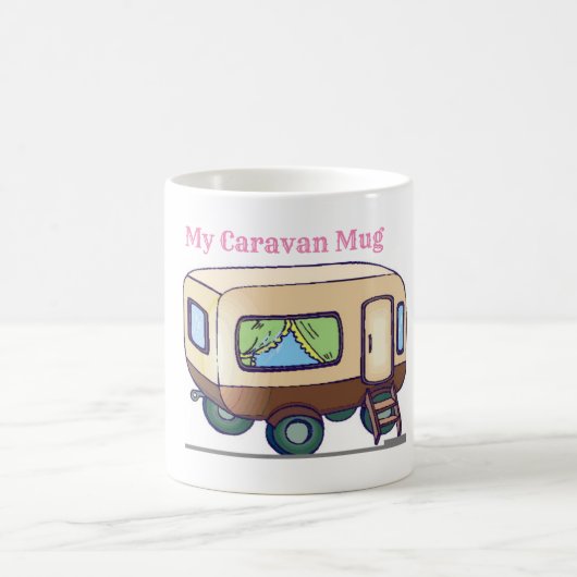 Mug Des grenouilles à café ma caravane camping thé tas (Centre)