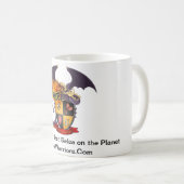 Mug des guerriers de la salsa (Devant droit)