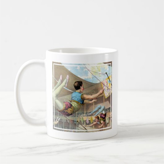 Mug Des Hommes acrobates Interprétant Un Cirque (Gauche)