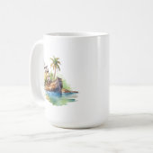Mug des îles tropicales (Devant gauche)