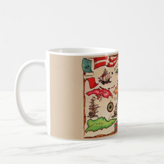 Mug des îles Vierges (Gauche)