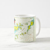 Mug des îles Vierges britanniques vintage (Devant droit)