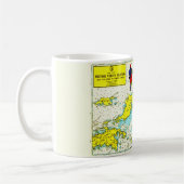 Mug des îles Vierges britanniques vintages (Gauche)