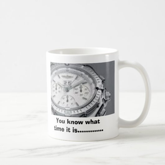 Mug des images, vous savez que quelle heure il est (Droite)