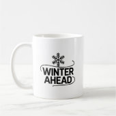 Mug Des jours meilleurs au-delà de l'hiver (Gauche)