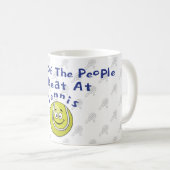 Mug Des Larmes Des Gens Que Je Bats Au Tennis (Devant droit)