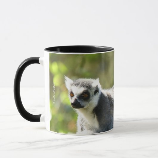 Mug Des lémuriens de Madagascar surpris (Gauche)