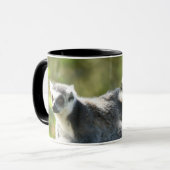 Mug Des lémuriens de Madagascar surpris (Devant gauche)