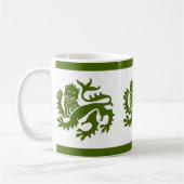 Mug des Lions de la renaissance gothique verte (Gauche)