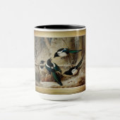 Mug Des Magpies Autour D'Une Femme Morte Capercaillie (Centre)