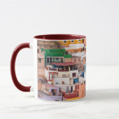 Mug Des maisons colorées sur la colline (Gauche)