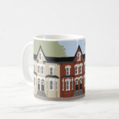 Mug des maisons de ville victoriennes (Devant gauche)