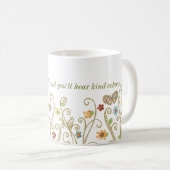 Mug Des mots comme des échos (Devant droit)