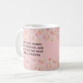 Mug Des mots sarcastiques amusants ne suffisent pas à (Devant gauche)