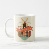 Mug des moulins à vent d'Amsterdam (Gauche)